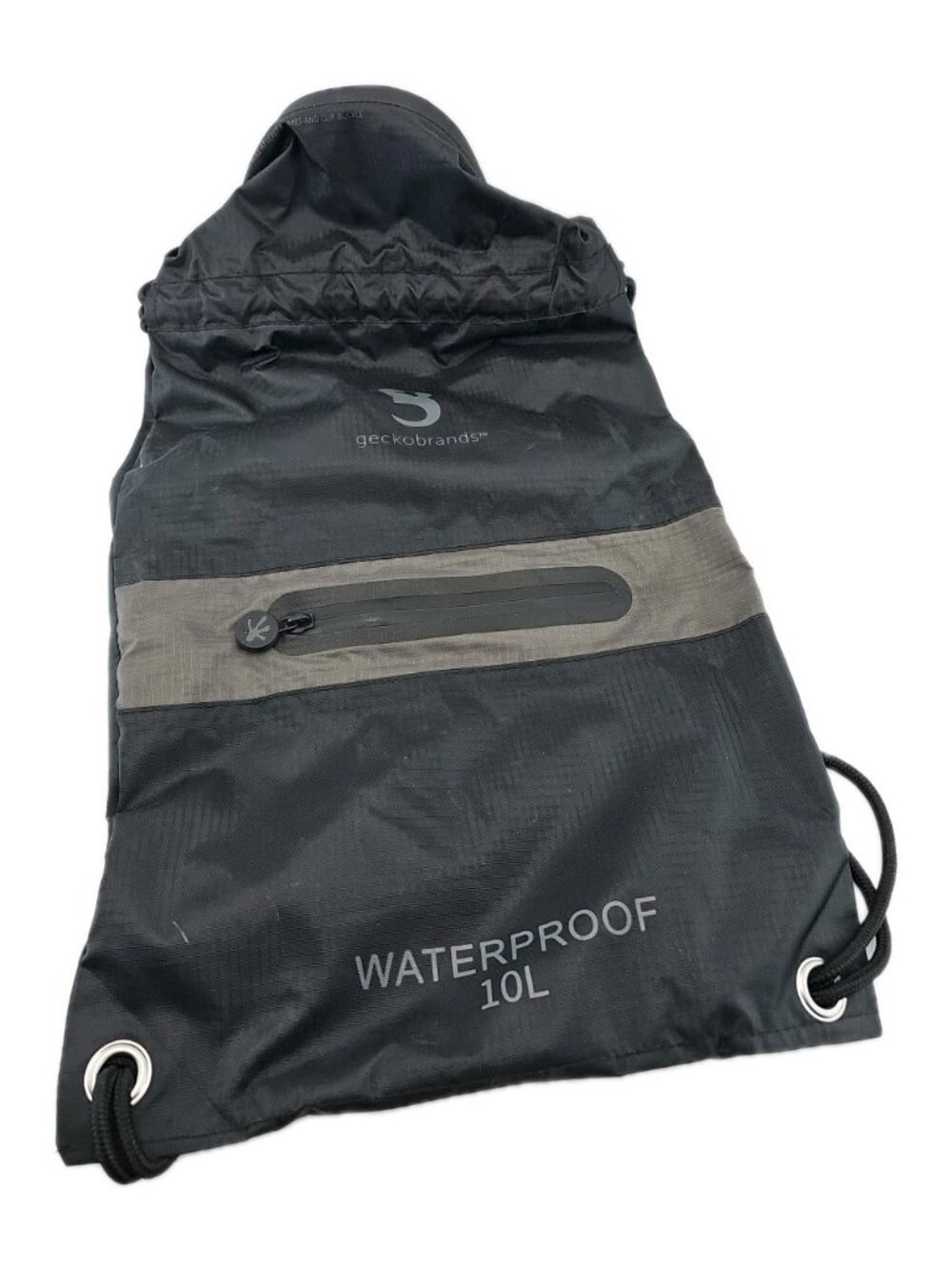 Gecko Brands Waterproof 10 L Stuff Sack Black